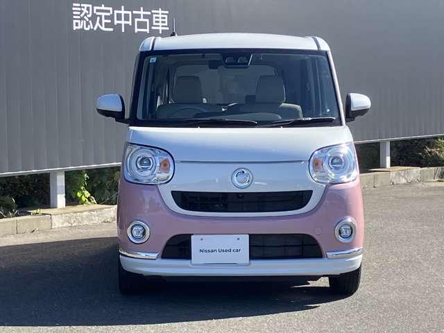 ムーヴキャンバス 660 G メイクアップVS SAIII ワンオーナー 純正ナビ 全周囲カメラ 踏み間違え防止 リアカメラ パノラミックビューモニター ワンセグTV ETC車載器 LEDライト キーフリーシステム ドライブレコーダー メモリーナビ ナビTV サイドエアバッグ オートエアコン PS(5枚目)