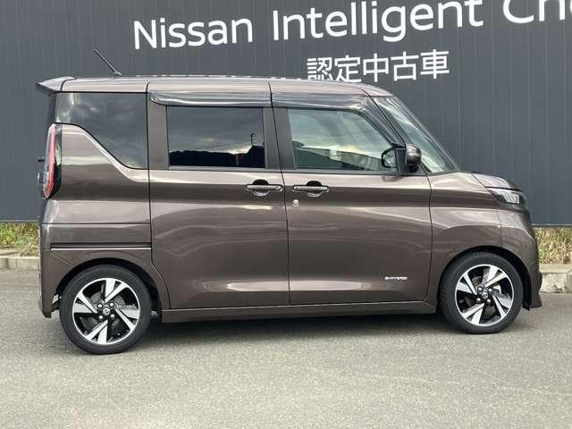 ルークス ６６０　ハイウェイスターＧターボ　プロパイロット　エディション　ワンオーナー　大画面ナビ　全周囲カメラ　両側パワードア　アラウンドビュ　プリクラッシュセーフティー　メモリナビ　アダプティブクルコン　レーンキープ　インテリキ－　ＥＴＣ　ＬＥＤヘッドライト　アイドリングストップ　ドライブレコーダー　ＡＣ（8枚目）