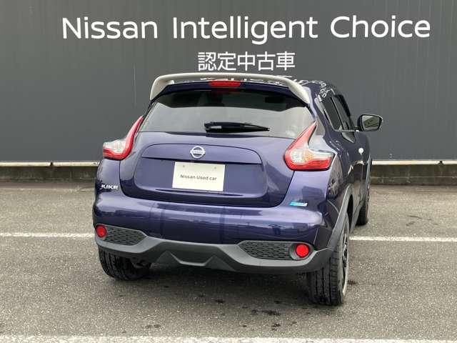 ジューク 1.5 15RX パーソナライゼーション メモリーナビ バックカメラ インテリキー ワンセグTV アルミホイール インテリジェントキー バックモニター ETC オートエアコン アイドリングストップ メモリーナビ(2枚目)