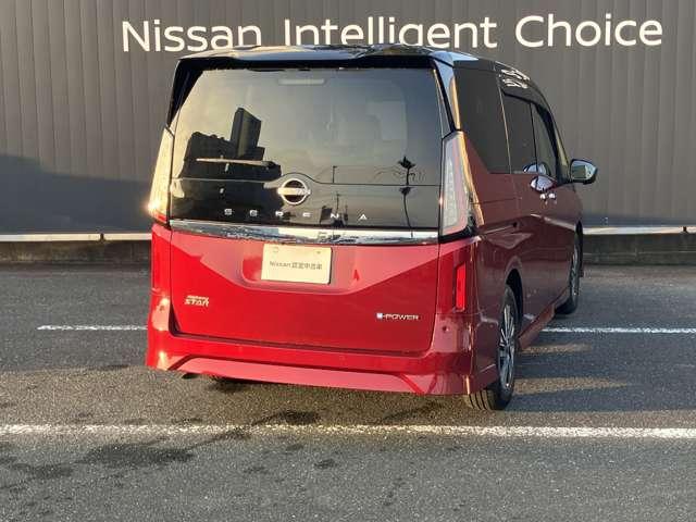 セレナ 1.4 e-POWER ハイウェイスターV ワンオーナー メーカーナビ インテリキー 自動(被害軽減)ブレーキ LDP 追従クルーズ LEDランプ バックモニター アルミホイール ETC 記録簿 スマートキー 1オナ オートエアコン ナビTV メモリーナビ サイドカメラ キーレス(2枚目)