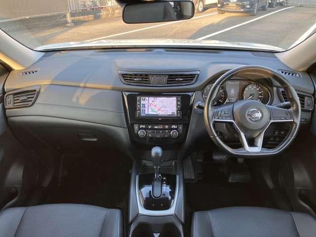 エクストレイル 2.0 20X 2列車 ワンオーナー メモリーナビ インテリキー 車線逸脱警報 インテリキー Aストップ LEDライト アルミホイール ETC ナビ・TV 記録簿 エアコン メモリーナビ キーレスエントリー ワンセグテレビ ABS エアバッグ パワーステアリング(17枚目)