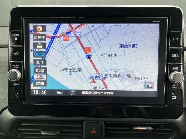 ルークス ６６０　ハイウェイスターＸ　ワンオーナー　ワイドメモリーナビ　アイスト　衝突被害軽減ブレ－キ　マルチビューカメラ　車線逸脱警報装置　ＬＥＤ　スマートキー　パワーウィンドウ　ワンオーナー　ドライブレコーダー　ナビＴＶ　バックカメラ　記録簿　パワステ　オートエアコン（3枚目）