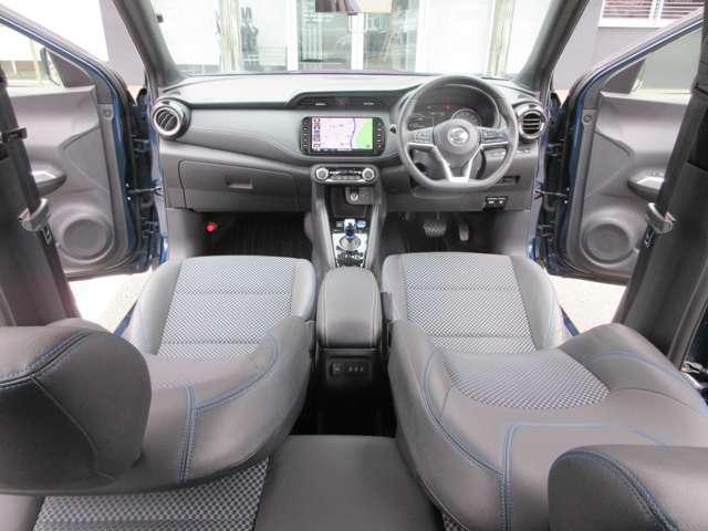 キックス 1.2 X (e-POWER) 衝突被害軽減ブレーキ ナビ&TV クルコン ワンオ-ナ-車 LEDヘッド パワーステアリング 盗難防止システム ドライブレコーダー ETC 整備記録簿有 メモリーナビ サイドエアバッグ アルミ AAC キーレス ABS(3枚目)