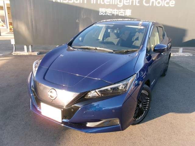 リーフ X Vセレクション 試乗車アップ車・9インチメーカーナビ アラモニ LEDヘッドライト ドラレコ ETC インテリジェントキー ナビ&TV 盗難防止装置 レーンアシスト アダプティブクルーズ メモリーナビ サイドエアバック AW ABS キーフリー 記録簿(7枚目)