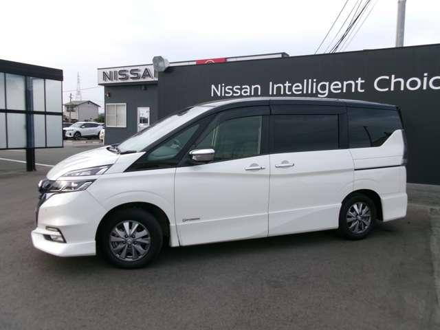 セレナ １．２　ｅ－ＰＯＷＥＲ　ハイウェイスター　Ｖ　１オーナー・９インチ純正ナビ・全方位モニタ　３６０°カメラ　エマジェンシーブレーキ　１オナ　パーキングアシスト　スマキー　ＬＥＤ　レーンアシスト　点検記録簿付　ＥＴＣ　Ａストップ　イモビ　サイドカーテンエアバック　フルオートエアコン　エアバック（9枚目）