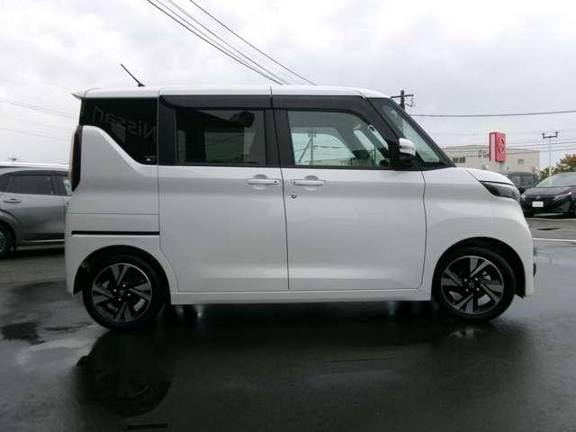 ルークス ６６０　ハイウェイスターＧターボ　プロパイロット　エディション　試乗車アップ車・９インチ純正ナビ・全方位　両側パワードア　アラウンドビュ　プリクラッシュセーフティー　メモリナビ　アダプティブクルコン　レーンキープ　展示試乗車ＵＰ　インテリキ－　ＬＥＤヘッドライト　アイドリングストップ　ドライブレコーダー（5枚目）