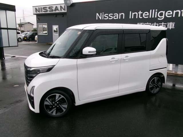 ルークス ６６０　ハイウェイスターＧターボ　プロパイロット　エディション　試乗車アップ車・９インチ純正ナビ・全方位　両側パワードア　アラウンドビュ　プリクラッシュセーフティー　メモリナビ　アダプティブクルコン　レーンキープ　展示試乗車ＵＰ　インテリキ－　ＬＥＤヘッドライト　アイドリングストップ　ドライブレコーダー（8枚目）