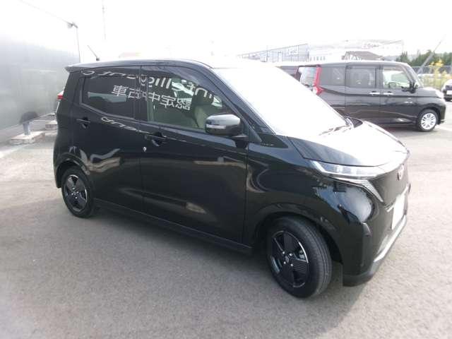 サクラ X 試乗車アップ車・9インチ純正ナビ・バック 運転席エアバック AAC ナビ LEDヘッドランプ 試乗車 スマートキー レーンアシスト 盗難防止システム ドラレコ キーレスエントリー バックモニター パワーステアリング アルミホイール ABS(6枚目)