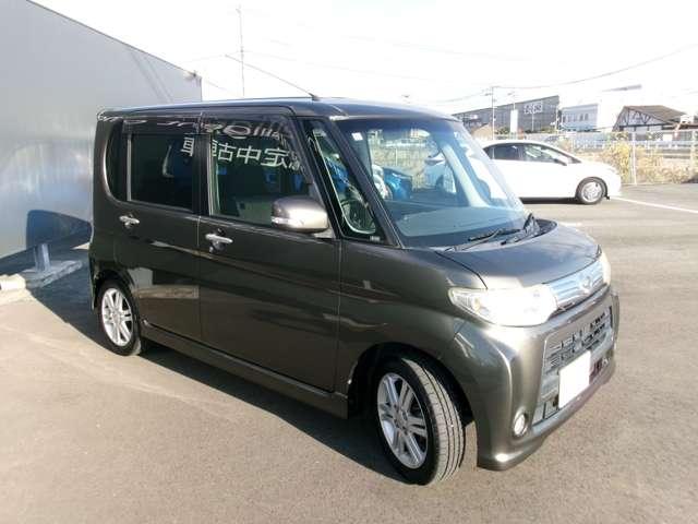 タント ６６０　カスタム　ＲＳ　Ｐａｎａｓｏｎｉｃ　ＣＮ－ＲＥ０３Ｄ装備・バックカメラ・フ　ＥＴＣ付　リア左側パワースライドドア　セキュリティ　運転席助手席エアバッグ　ＴＶナビ　インテリジェントキー　ＡＵＴＯエアコン　リモコンキー　ＡＷ　メモリナビ　ＰＳ　パワーウインド　運転席エアバック（6枚目）