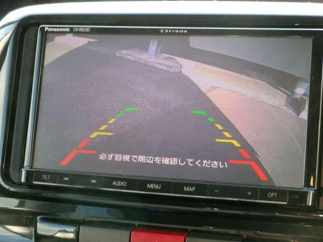 タント ６６０　カスタム　ＲＳ　Ｐａｎａｓｏｎｉｃ　ＣＮ－ＲＥ０３Ｄ装備・バックカメラ・フ　ＥＴＣ付　リア左側パワースライドドア　セキュリティ　運転席助手席エアバッグ　ＴＶナビ　インテリジェントキー　ＡＵＴＯエアコン　リモコンキー　ＡＷ　メモリナビ　ＰＳ　パワーウインド　運転席エアバック（11枚目）