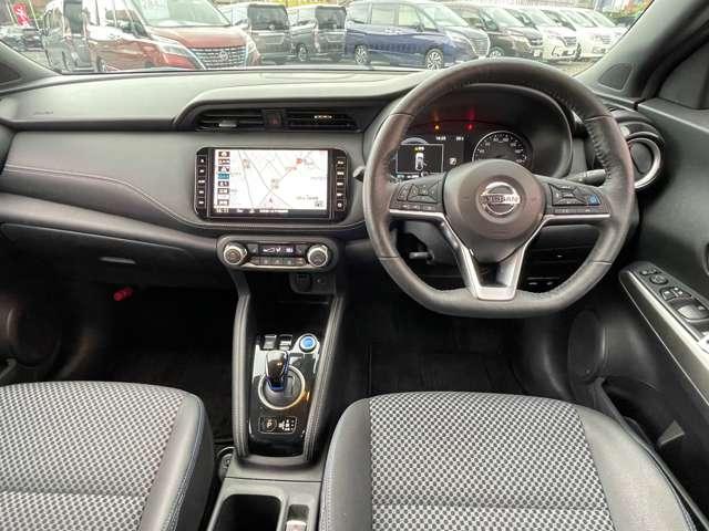 キックス １．２　Ｘ　（ｅ－ＰＯＷＥＲ）　純正ナビＴＶ　プロパイロット　アラウンドビ　ナビ＆ＴＶ　ワンオ－ナ－車　追従クルコン　スマートキー　ＬＥＤヘッド　レーンアシスト　パワーステアリング　盗難防止システム　ドライブレコーダー　ＥＴＣ　整備記録簿有　メモリーナビ　サイドエアバッグ（4枚目）
