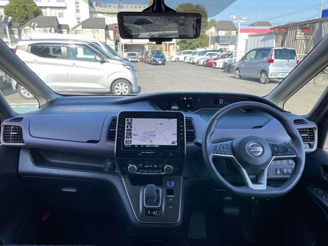 セレナ 1.2 e-POWER ハイウェイスター V 純正ナビTV プロパイロット 360°カメラ エマジェンシーブレーキ 1オナ スマキー バックカメラ LED レーンアシスト ETC ドラレコ イモビ サイドカーテンエアバック フルオートエアコン アルミホイール エアバック(4枚目)