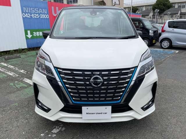 セレナ 1.2 e-POWER ハイウェイスター V 純正ナビTV プロパイロット 360°カメラ エマジェンシーブレーキ 1オナ スマキー バックカメラ LED レーンアシスト ETC ドラレコ イモビ サイドカーテンエアバック フルオートエアコン アルミホイール エアバック(2枚目)