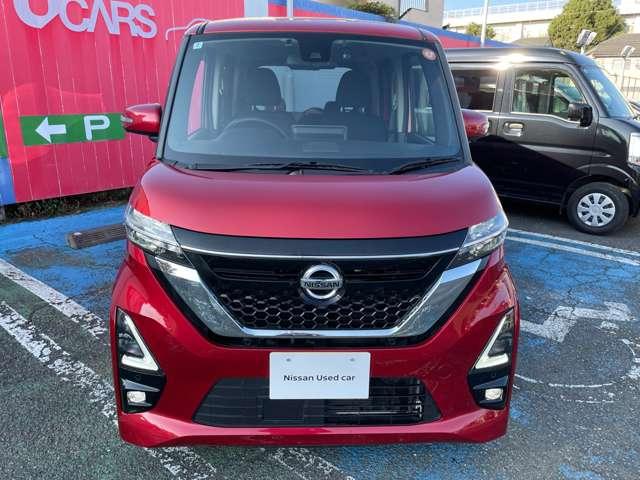 ルークス ６６０　ハイウェイスターＸ　純正ナビＴＶ　アラウンドビューモニター　アイスト　衝突被害軽減ブレ－キ　マルチビューカメラ　車線逸脱警報装置　ＥＴＣ　ＬＥＤ　スマートキー　パワーウィンドウ　ワンオーナー　カーテンエアバック　ドライブレコーダー　ナビＴＶ　バックカメラ（2枚目）