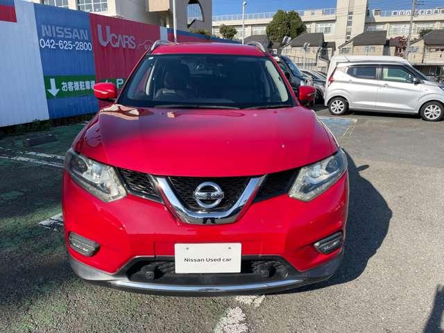 エクストレイル ２．０　２０Ｘ　ハイブリッド　エマージェンシーブレーキパッケージ　４ＷＤ　純正ナビＴＶ　バックカメラ　ワンオーナ－　ナビ＆ＴＶ　キーレスエントリー　エアコン　パワーステアリング　メモリナビ　ＡＷ　スマ－トキ－　盗難防止装置　ＥＴＣ車載器　ＬＥＤヘッドランプ　ワンセグ　パートタイム４ＷＤ　エアバッグ（2枚目）