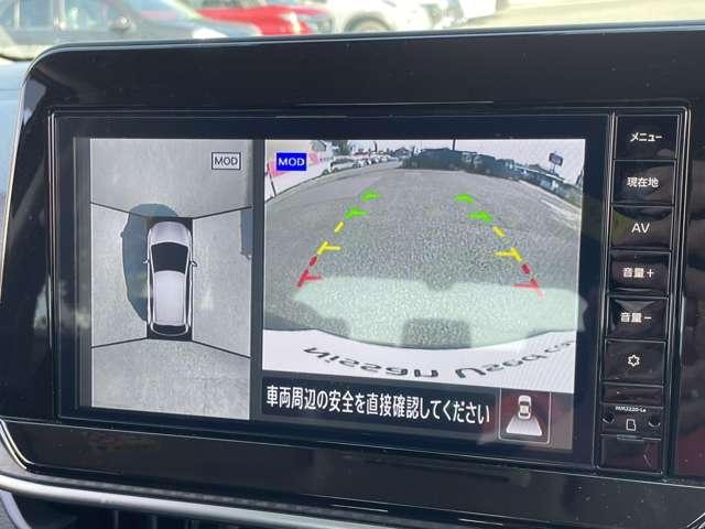 ノート 1.2 X 純正ナビTV アラウンドビューモニター リアカメラ 衝突被害軽減ブレ-キ 全方位カメラ ETC付 LEDヘッドライト レーンアシスト インテリジェントキー ワンオーナー ドラレコ 盗難防止システム ワンセグTV TVナビ サイドカメラ(10枚目)