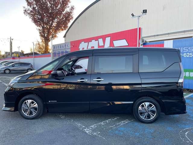 セレナ 1.2 e-POWER ハイウェイスター V 純正ナビTV プロパイロット 360°カメラ エマジェンシーブレーキ 1オナ スマキー バックカメラ LED レーンアシスト 点検記録簿付 ETC ドラレコ イモビ サイドカーテンエアバック フルオートエアコン アルミホイール(6枚目)