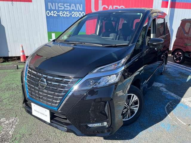 セレナ ｅ－パワー　ハイウェイスターＶ　ｅ－ＰＯＷＥＲ　１０インチ純正メモリーナビＭＭ５２１Ｄ－Ｌ　フルセグ　Ｂｌｕｅｔｏｏｔｈ　ＣＤ／ＤＶＤ／Ｂｌｕｅ－ｒａｙ　後席フリップダウンモニター　前後ドライブレコーダー　プロパイロット（21枚目）