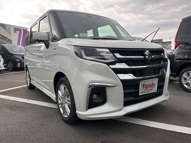 ソリオ ハイブリッドMZ 登録済み未使用車 全周囲カメラ TV クリアランスソナー オートクルーズコントロール レーンアシスト 衝突被害軽減システム 両側電動スライドドア オートライト LEDヘッドランプ スマートキー(19枚目)