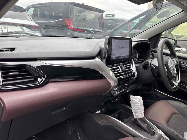 フロンクス ベースグレード　登録済み未使用車　全周囲カメラ　クリアランスソナー　オートクルーズコントロール　レーンアシスト　衝突被害軽減システム　ナビ　オートライト　ＬＥＤヘッドランプ　アルミホイール　スマートキー（61枚目）