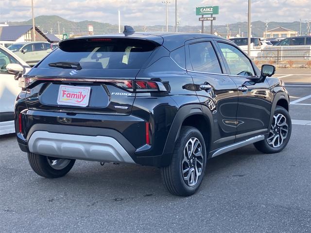 フロンクス ベースグレード　バックカメラ　クリアランスソナー　オートクルーズコントロール　レーンアシスト　衝突被害軽減システム　ナビ　ＴＶ　オートライト　ＬＥＤヘッドランプ　アルミホイール　スマートキー　アイドリングストップ（15枚目）