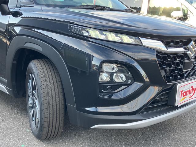 フロンクス ベースグレード　バックカメラ　クリアランスソナー　オートクルーズコントロール　レーンアシスト　衝突被害軽減システム　ナビ　ＴＶ　オートライト　ＬＥＤヘッドランプ　アルミホイール　スマートキー　アイドリングストップ（22枚目）