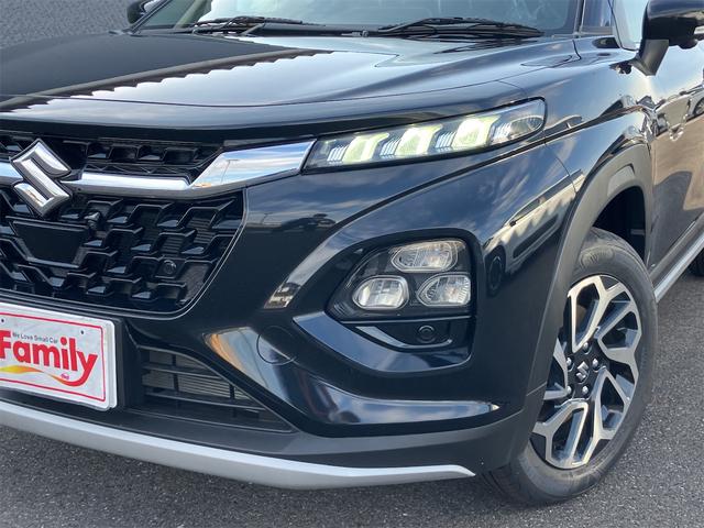 フロンクス ベースグレード　バックカメラ　クリアランスソナー　オートクルーズコントロール　レーンアシスト　衝突被害軽減システム　ナビ　ＴＶ　オートライト　ＬＥＤヘッドランプ　アルミホイール　スマートキー　アイドリングストップ（25枚目）