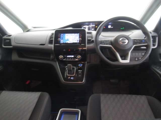 セレナ １．２　ｅ－ＰＯＷＥＲ　ハイウェイスター　Ｖ　ナビ／後席モニタ－／アラビュ／プロパイ／ドラ　３６０°カメラ　エマジェンシーブレーキ　１オナ　スマキー　バックカメラ　ＬＥＤ　レーンアシスト　点検記録簿付　ドラレコ　Ａストップ　イモビ　フルオートエアコン　アルミホイール　エアバック　メモリーナビ（3枚目）