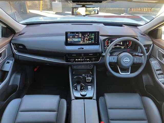 エクストレイル １．５　Ｇ　ｅ－４ＯＲＣＥ　４ＷＤ　当社試乗車　１２．３インチＮｉｓｓａｎＣｏｎｎｅｃｔナビ　１オーナー　パークアシスト　ＬＥＤヘッドランプ　ナビＴＶ　スマートキー　レーダークルーズ　ＬＫＡ　キーフリー　ＥＴＣ　４ＷＤ　アルミホイール　メモリーナビ　記録簿　バックカメラ　サイドカメラ　ＰＳ（4枚目）