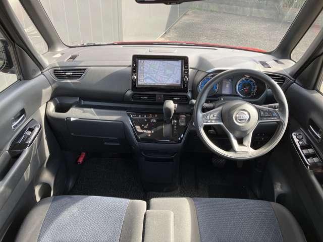 ルークス ６６０　ハイウェイスターＸ　プロパイロット　エディション　９インチナビＭＭ３２０Ｄ－Ｌ　ＣＤ　ＤＶＤ再生　前後ド　左右パワースライドドア　アイドリング　パノラマモニター　助手席エアバッグ　衝突軽減ブレーキ　ＰＷ　ナビ＆ＴＶ　１セグ　ＬＥＤヘッドライト　ＬＤＷ　スマートキー　ワンオーナー車　ドライブレコーダー　ＰＳ（3枚目）