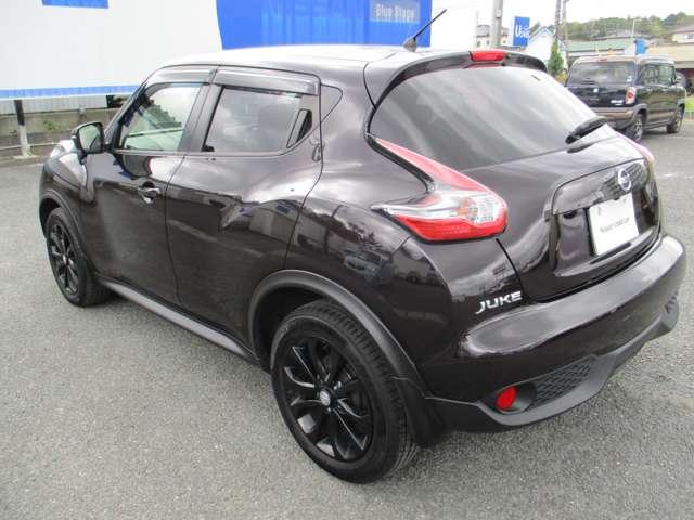 ジューク １５ＲＸ　Ｖセレクション　日産純正メモリーナビゲーション　バックカメラ　ＥＴＣ２．０　エマージェンシーブレーキ　ドライブレコーダー　キセノンヘッドライト　ハイビームアシスト　ワンオーナー（5枚目）