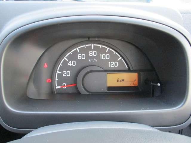 視認性の良いメーターです。