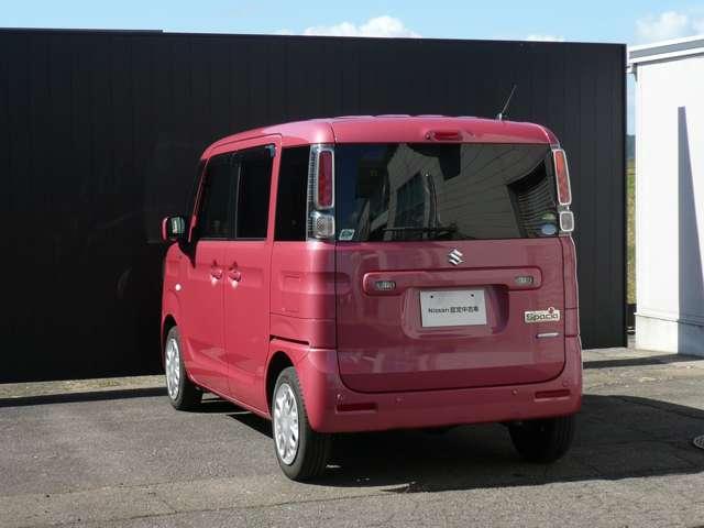 スペーシア ハイブリッドＧ　６６０　ハイブリッド　Ｇ　４ＷＤ　ナビゲーション　エマージェンシーブレーキ　インテリジェントキー　踏み間違い衝突防止アシスト　ＥＴＣ　バックモニター　カーテレビ（地デジ）　盗難防止装置　キーレス（5枚目）