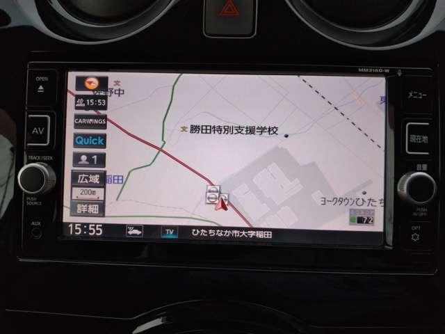 ノート １．２　ｅ－ＰＯＷＥＲ　メダリスト　純正メモリーナビ　バックカメラ　ＥＴＣ　ＬＥＤ　被害軽減ブレーキ　ＴＶナビ　禁煙　ドライブレコーダ　バックモニター　インテリキー　アイドリングストップ　盗難防止装置　ＬＥＤランプ　車線逸脱警報システム　ワンオーナー　キーフリー　アルミホイール（5枚目）