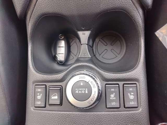 エクストレイル ２．０　２０Ｘｉ　Ｖセレクション　２列車　４ＷＤ　ステアリングスイッチ　プロパイロット　踏み間違い防止　盗難防止　全周囲モニター　オールモード４ＷＤ　ＬＥＤヘッドライト　ＬＤＰ　ｉストップ　レーダークルーズ　ＥＴＣ　禁煙車　１オナ　アルミ　メモリーナビ　スマートキー　バックモニター（6枚目）