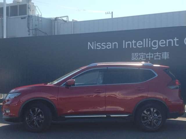 エクストレイル ２．０　２０Ｘｉ　Ｖセレクション　２列車　４ＷＤ　ステアリングスイッチ　プロパイロット　踏み間違い防止　盗難防止　全周囲モニター　オールモード４ＷＤ　ＬＥＤヘッドライト　ＬＤＰ　ｉストップ　レーダークルーズ　ＥＴＣ　禁煙車　１オナ　アルミ　メモリーナビ　スマートキー　バックモニター（18枚目）