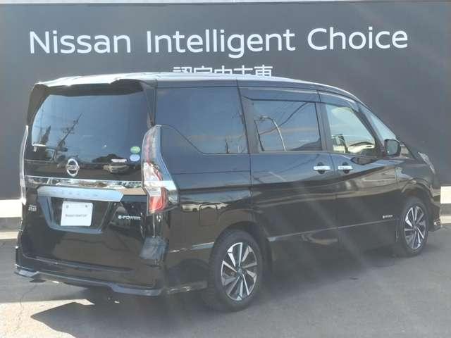 セレナ １．２　ｅ－ＰＯＷＥＲ　ハイウェイスター　Ｖ　ステアリングスイッチ　プロパイロット　３６０°カメラ　エマジェンシーブレーキ　１オナ　スマキー　バックカメラ　禁煙　ＬＥＤ　レーンアシスト　点検記録簿付　ＥＴＣ　ドラレコ　Ａストップ　イモビ　フルオートエアコン　アルミホイール　エアバック（2枚目）