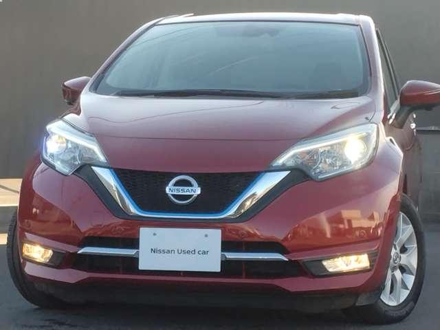 ノート １．２　ｅ－ＰＯＷＥＲ　メダリスト　ステアリングスイッチ　純正メモリーナビ　被害軽減ブレーキ　ＴＶナビ　禁煙　バックモニター　インテリキー　アイドリングストップ　盗難防止装置　ＬＥＤランプ　車線逸脱警報システム　ワンオーナー　キーフリー　アルミホイール　オートエアコン　記録簿（17枚目）