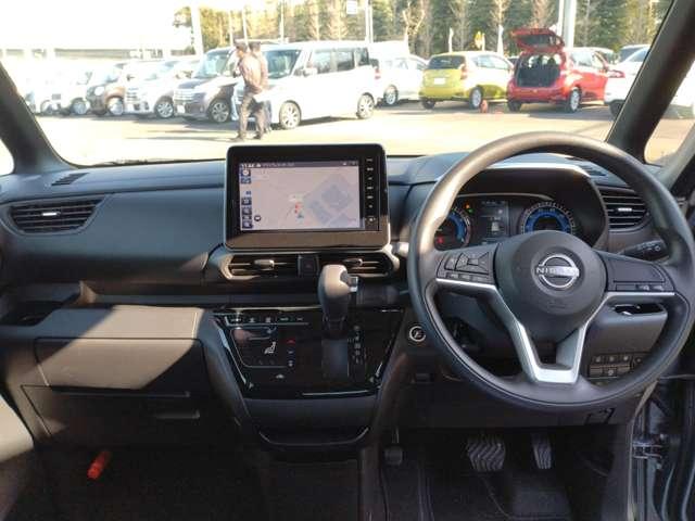 ルークス ６６０　ハイウェイスターＸ　純正９インチナビ　アラビュー　アイスト　衝突被害軽減ブレ－キ　マルチビューカメラ　車線逸脱警報装置　禁煙　ＥＴＣ　ＬＥＤ　スマートキー　パワーウィンドウ　ワンオーナー　カーテンエアバック　ドライブレコーダー　ナビＴＶ　バックカメラ（2枚目）