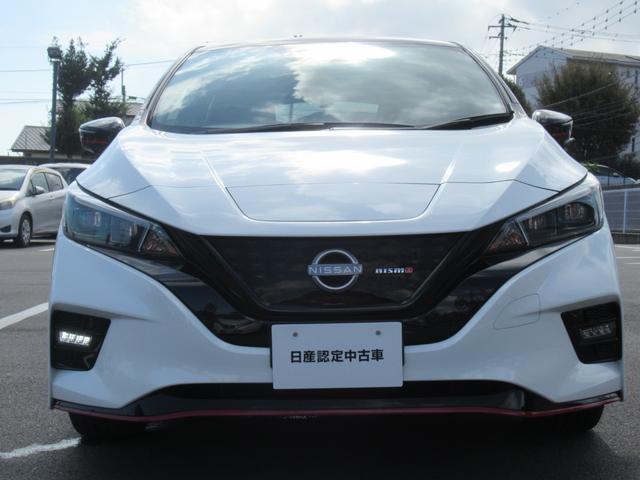 リーフ ニスモ メーカーナビ 寒冷地仕様 プロパイロット シートヒーター アラウンドビュー スマートルームミラー LEDライト ETC プロパイロットパーキング(43枚目)