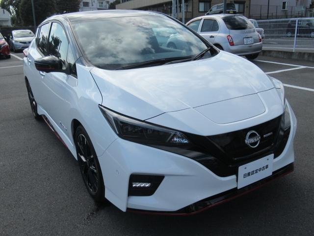 リーフ ニスモ メーカーナビ 寒冷地仕様 プロパイロット シートヒーター アラウンドビュー スマートルームミラー LEDライト ETC プロパイロットパーキング(45枚目)