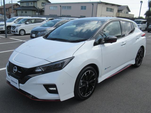 リーフ ニスモ メーカーナビ 寒冷地仕様 プロパイロット シートヒーター アラウンドビュー スマートルームミラー LEDライト ETC プロパイロットパーキング(46枚目)