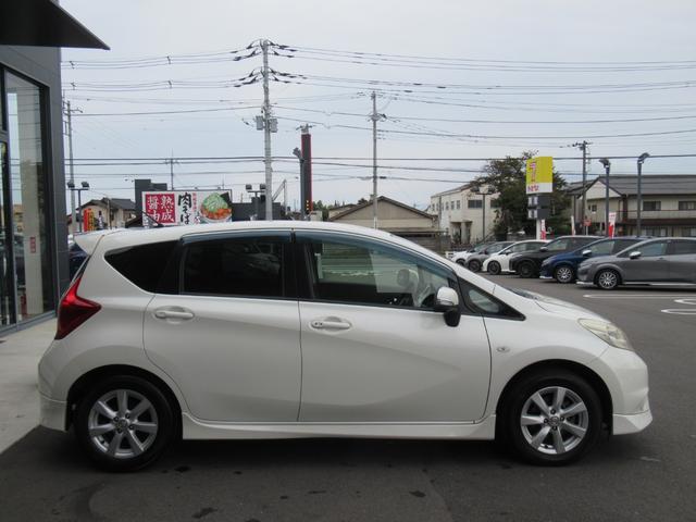 ノート X DIG-S 純正ナビ アラウンドビューモニター 社外LEDライト 純正フルエアロ ETC オートエアコン インテリキー(39枚目)