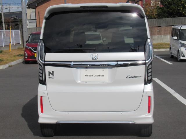 N-BOXカスタム Lターボ 1年保証付き 社外ナビ バックカメラ 両側オートスライド クルーズコントロール LEDヘッドライト ハーフレザーシート ETC オートエアコン スマートキー(40枚目)