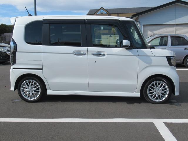 N-BOXカスタム Lターボ 1年保証付き 社外ナビ バックカメラ 両側オートスライド クルーズコントロール LEDヘッドライト ハーフレザーシート ETC オートエアコン スマートキー(42枚目)