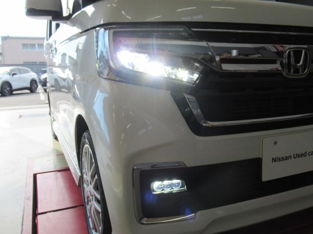 N-BOXカスタム Lターボ 1年保証付き 社外ナビ バックカメラ 両側オートスライド クルーズコントロール LEDヘッドライト ハーフレザーシート ETC オートエアコン スマートキー(49枚目)