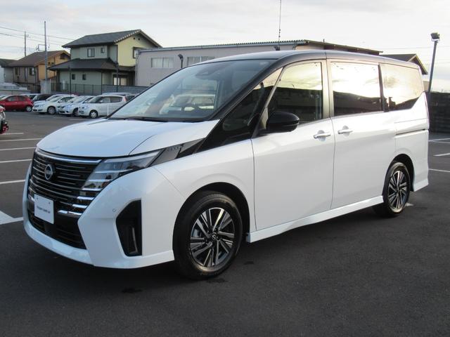 セレナ e-パワー ハイウェイスターV メーカーデカナビ 後席モニター プロパイロット アラウンドビュー 両側オート LEDヘッドライト スマートルームミラー 前後ドラレコ SOSコール(59枚目)