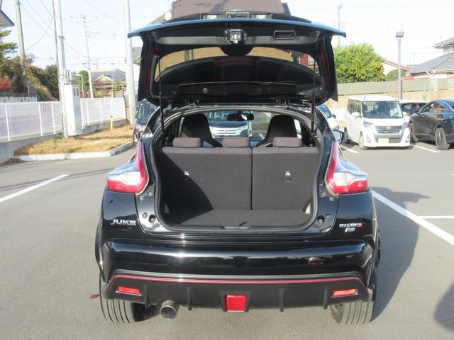 ジューク ニスモ RS レカロシート 1年保証付き 純正ナビ 4WD アラウンドビューモニター キセノンライト ETC インテリキー(27枚目)