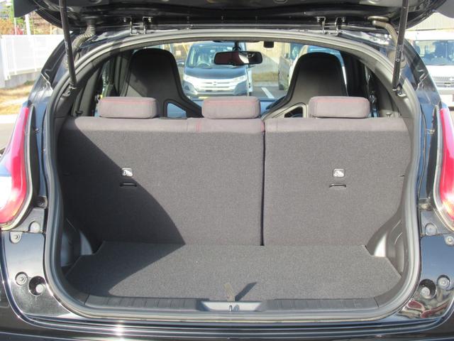 ジューク ニスモ RS レカロシート 1年保証付き 純正ナビ 4WD アラウンドビューモニター キセノンライト ETC インテリキー(29枚目)