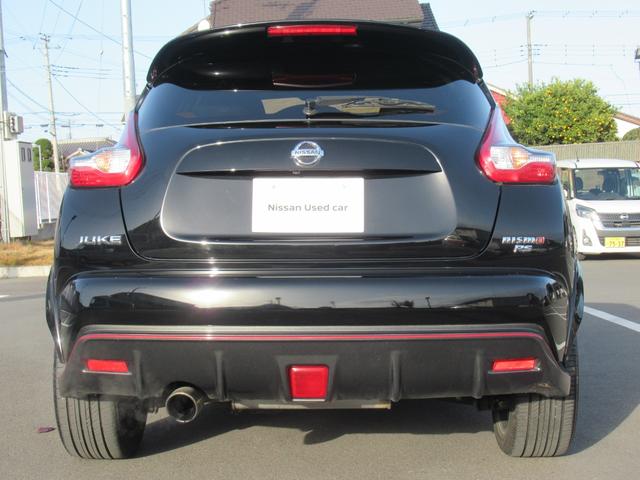 ジューク ニスモ RS レカロシート 1年保証付き 純正ナビ 4WD アラウンドビューモニター キセノンライト ETC インテリキー(32枚目)